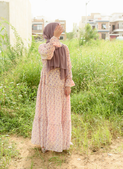 Pretty Summer Modest Dress