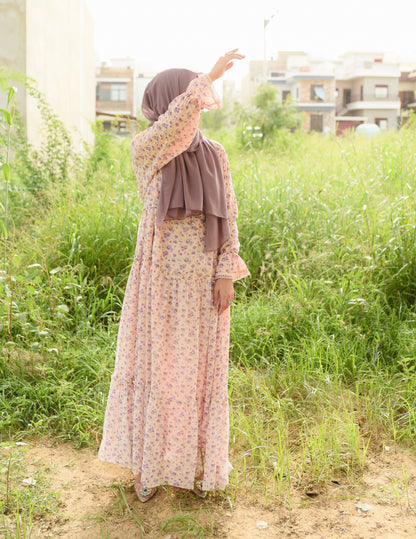 Pretty Summer Modest Dress