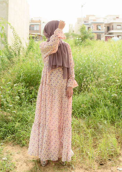 Pretty Summer Modest Dress