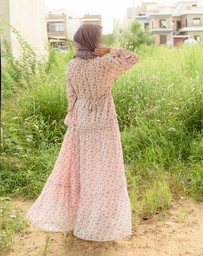 Pretty Summer Modest Dress