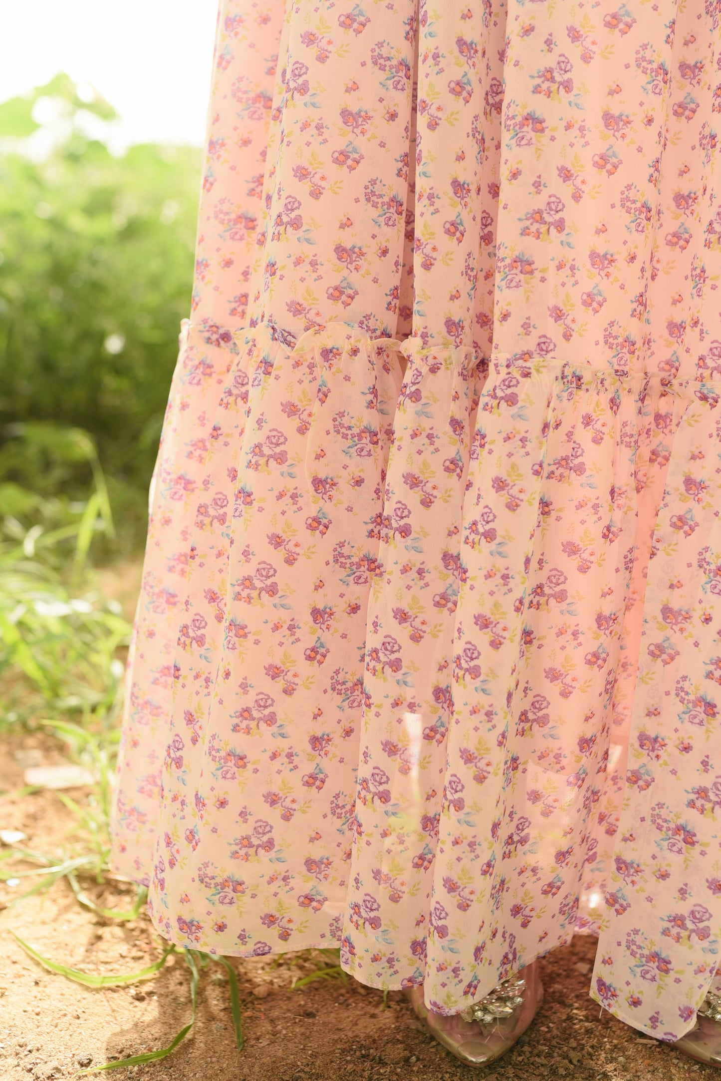 Pretty Summer Modest Dress