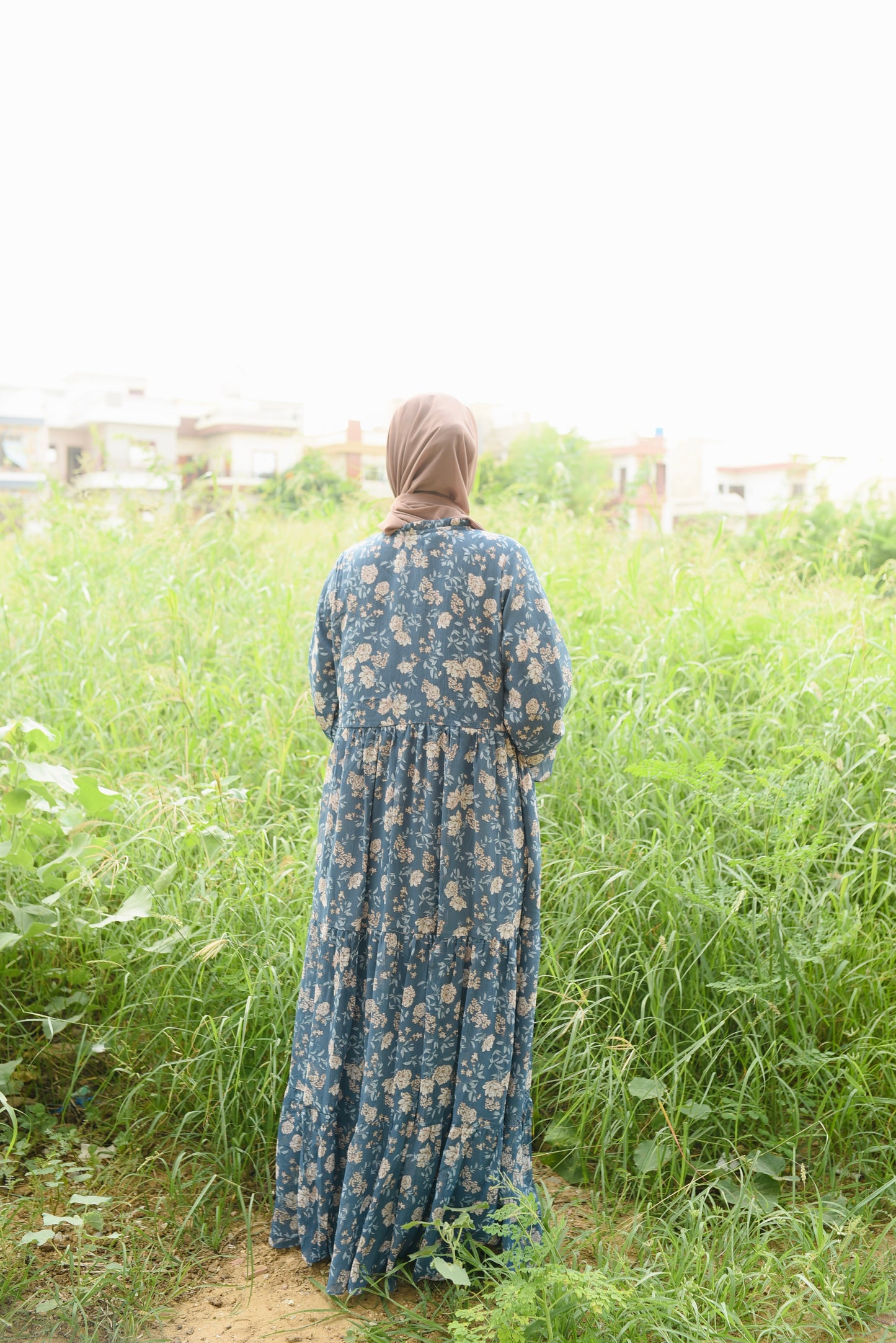 Floral Whisper Modest Dress