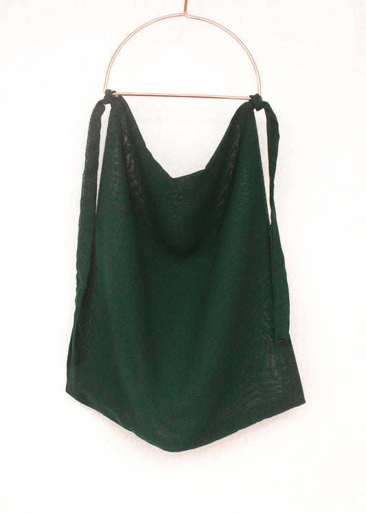 Tie-back Niqab - Emerald