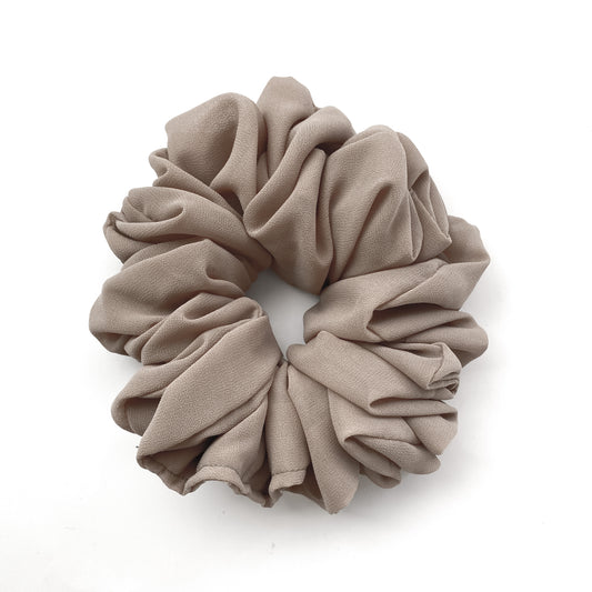 Georgette Volumizing Scrunchie - Khaki