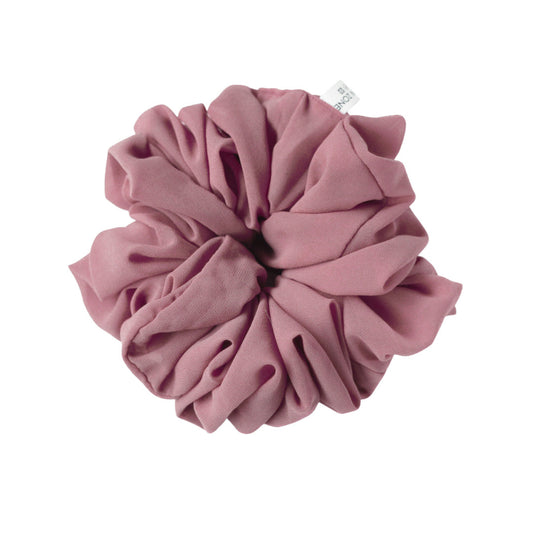 Georgette Volumizing Scrunchie - Vintage Rose