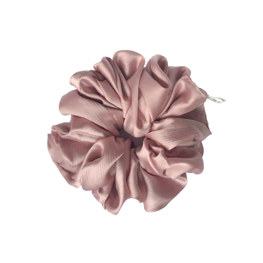 Silk Volumizing Scrunchie - Petal