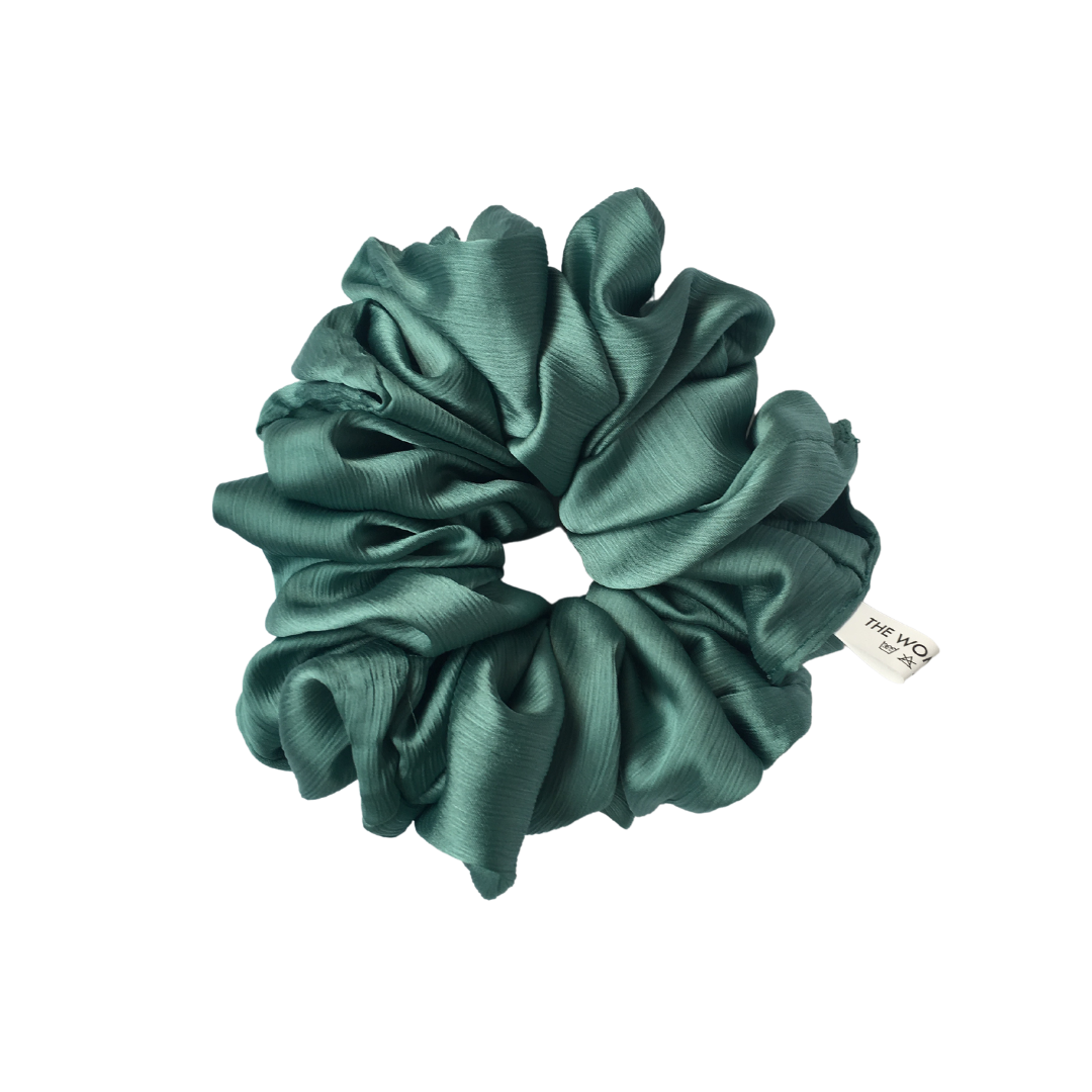 Silk Volumizing Scrunchie - Oceanic