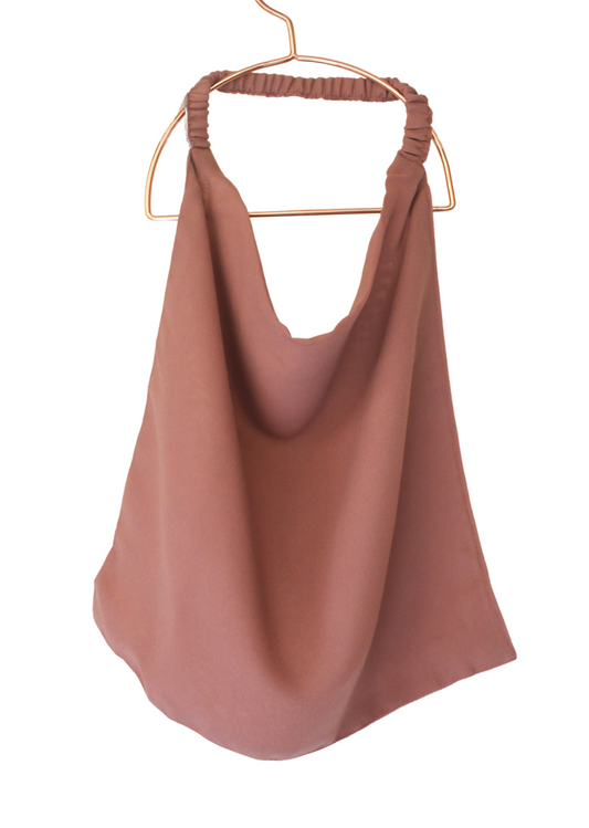 Elastic back Niqab - Old Rose