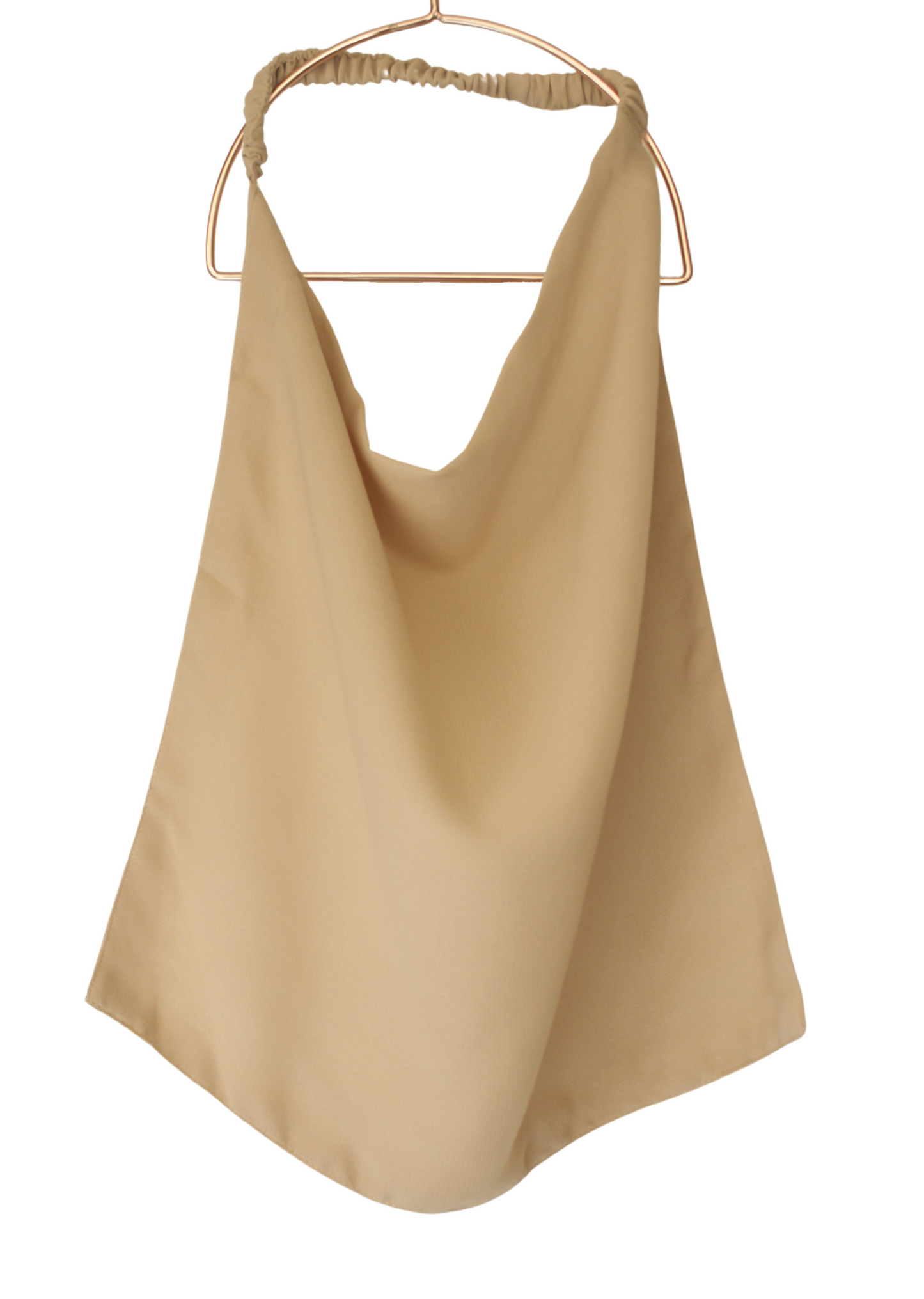 Elastic back Niqab - Natural Beige