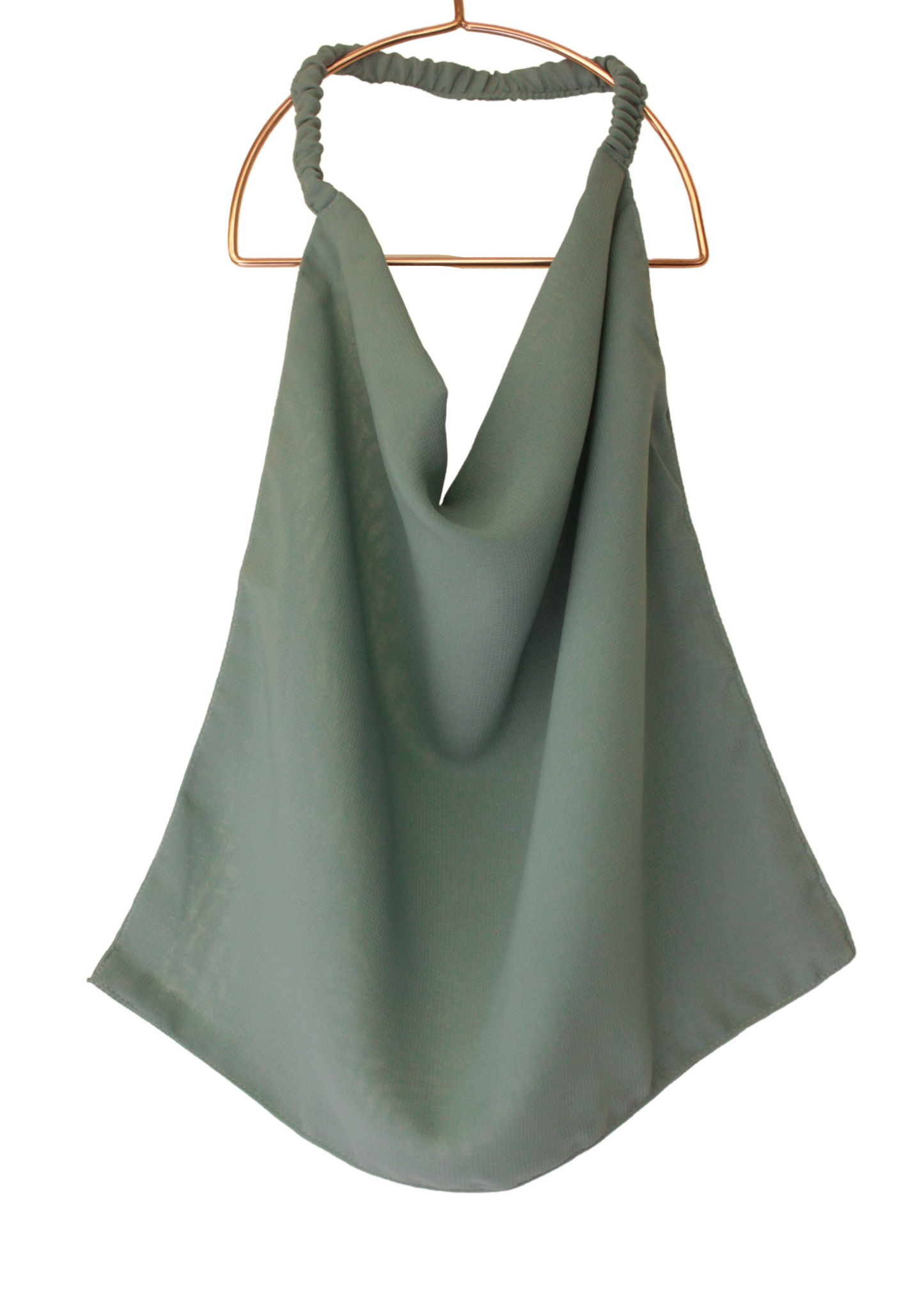 Elastic back Niqab - Cool Mint