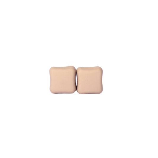 Matte Hijab Magnets (Square) - Nude