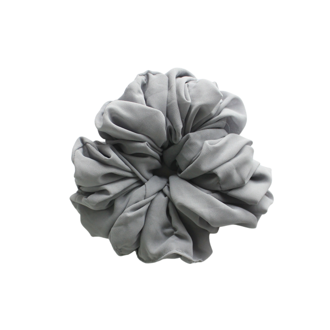 Georgette Volumizing Scrunchie - Grey