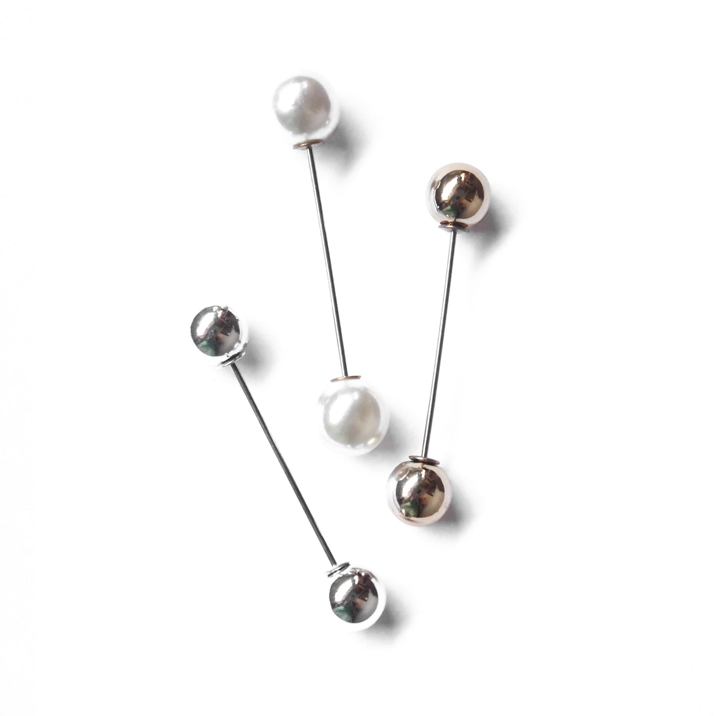 Pearl Brooch Pins (Set of 3)