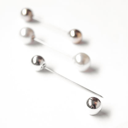 Pearl Brooch Pins (Set of 3)