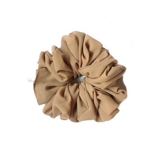 Georgette Volumizing Scrunchie - Beige