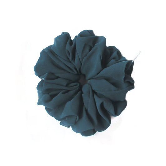 Georgette Volumizing Scrunchie - Ocean Blue