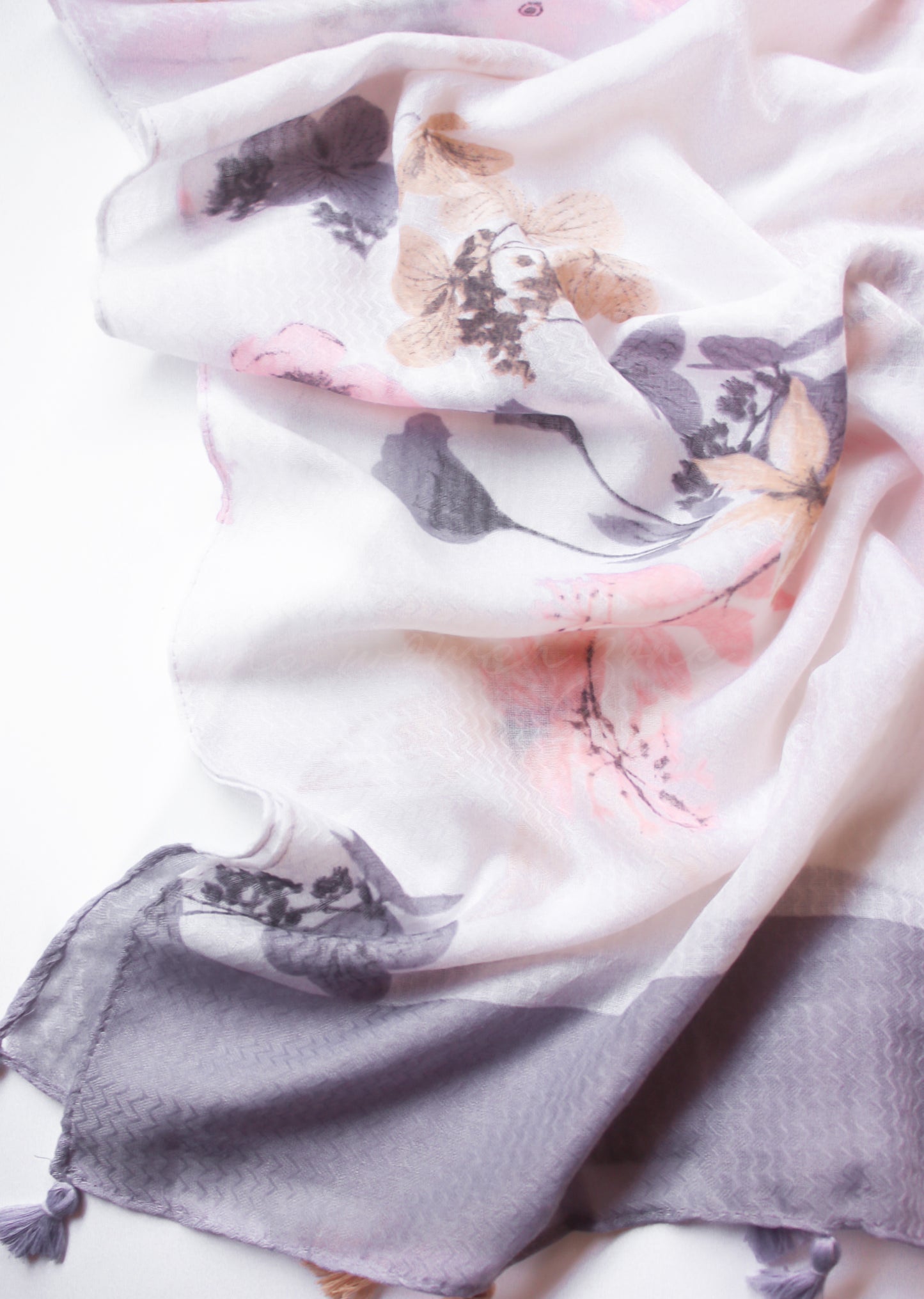 Pastel Printed - Purplish Grey