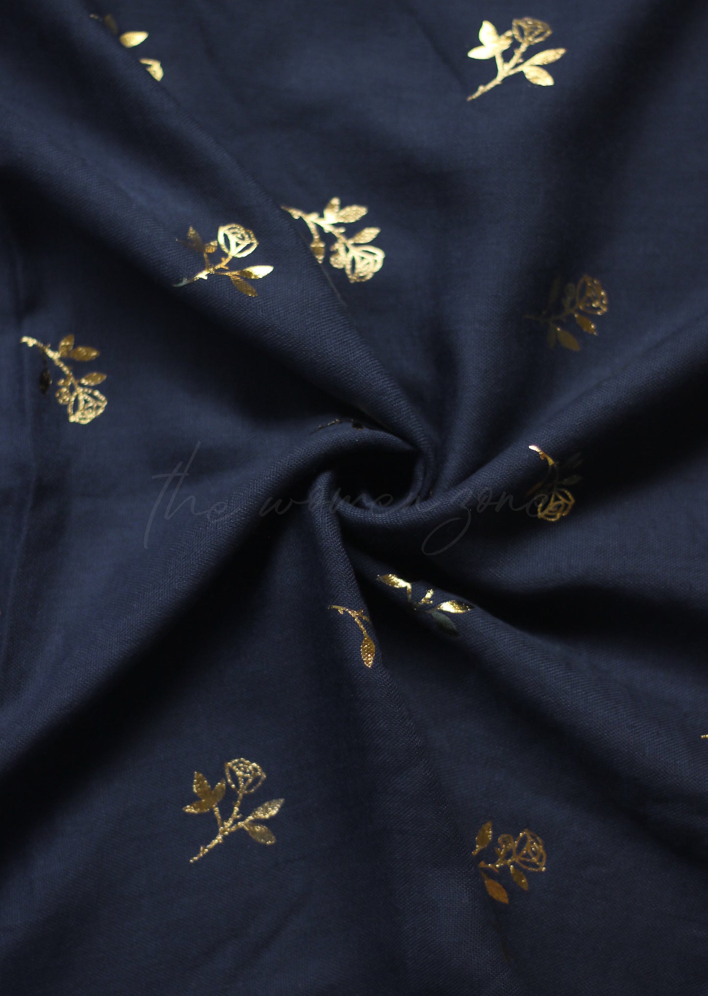 Rosette - Navy blue