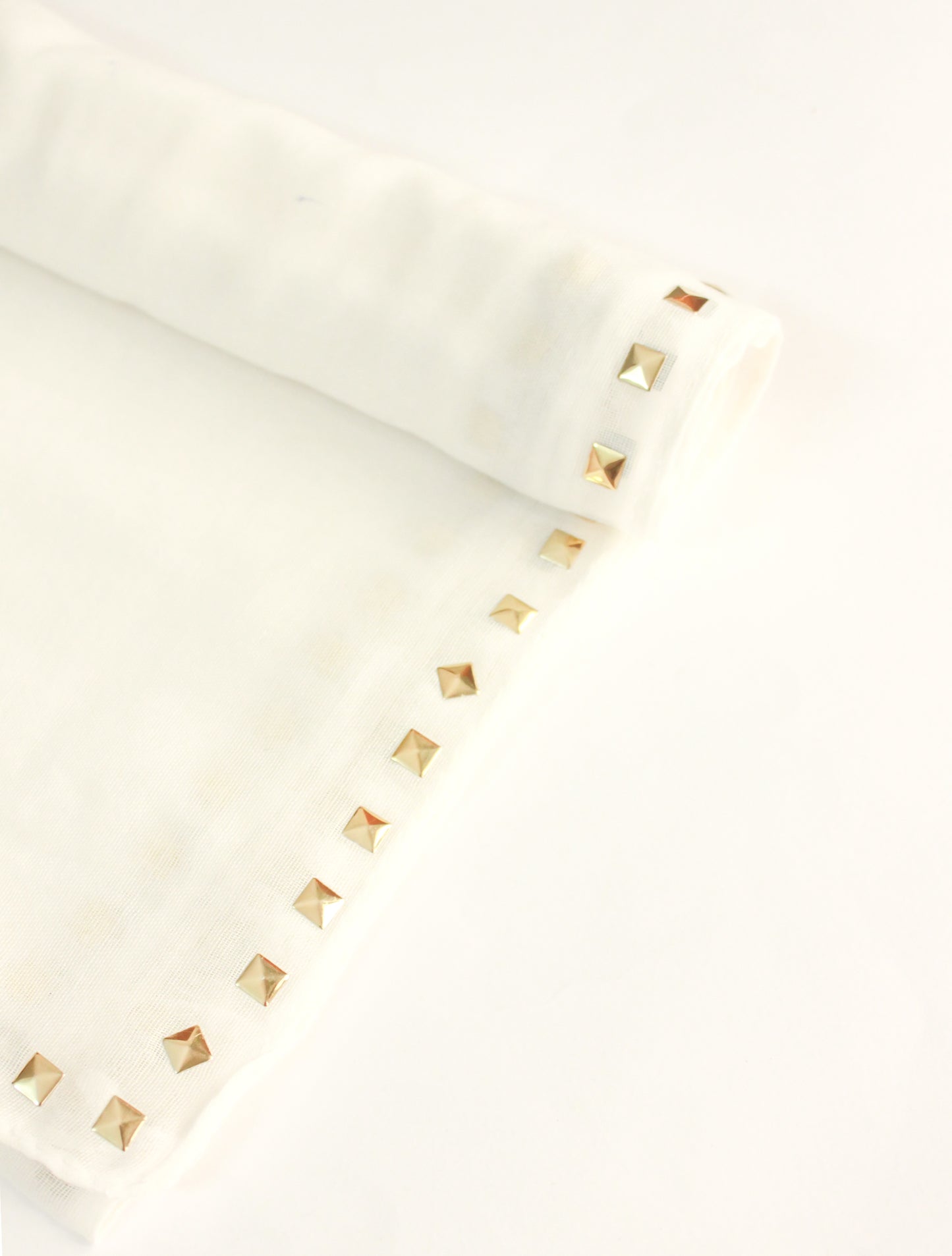 Signature Studded - Milky White