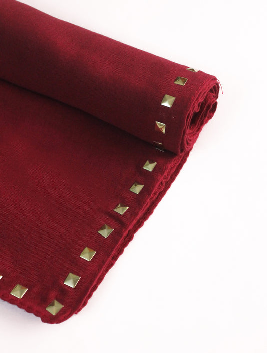 Signature Studded - Maroon