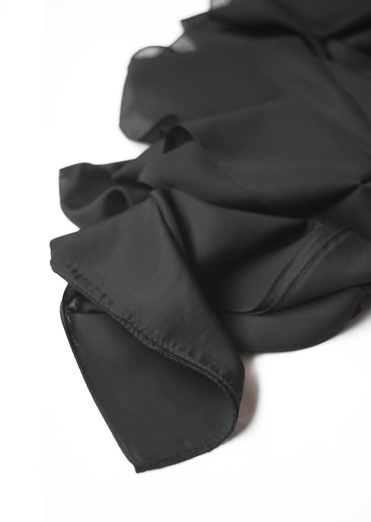 Turkey Georgette Chiffon - Black