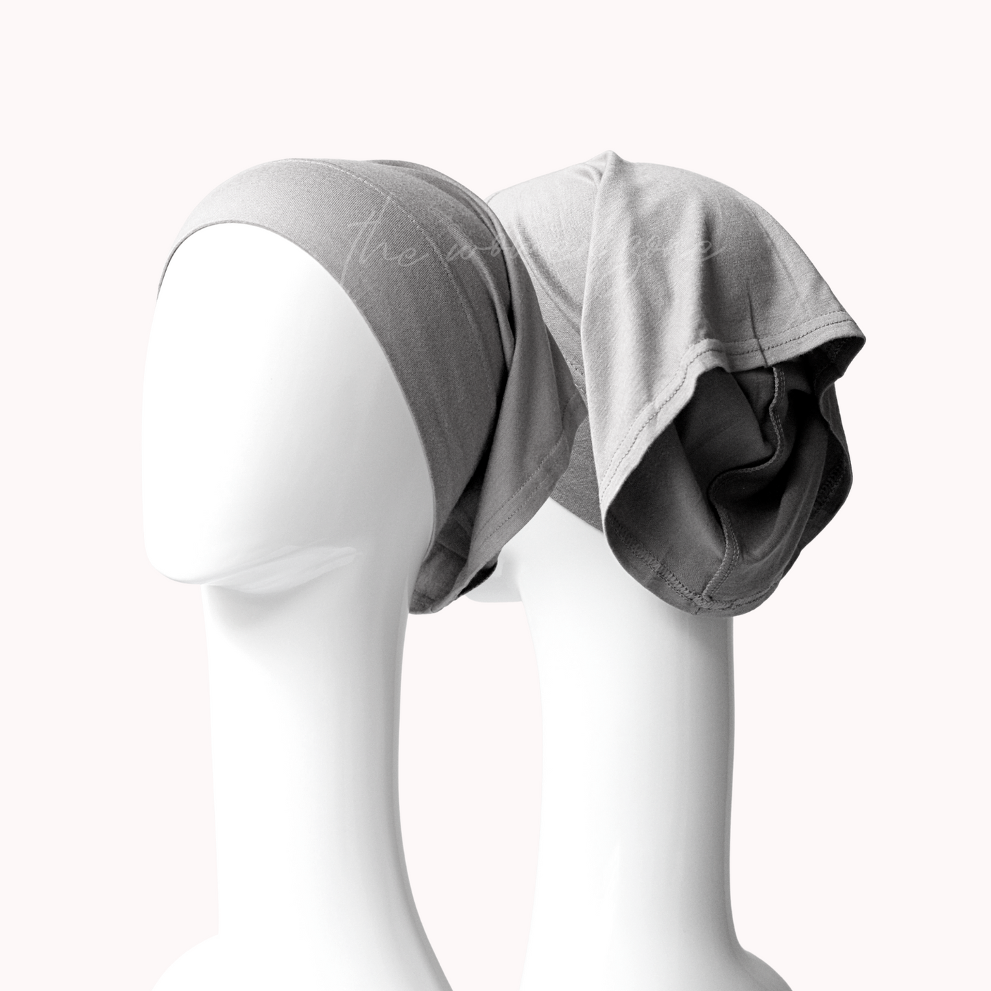 Bonnet Hijab Cap - White