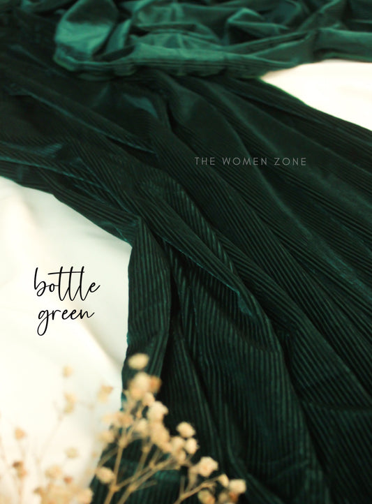 Velour - Bottle Green