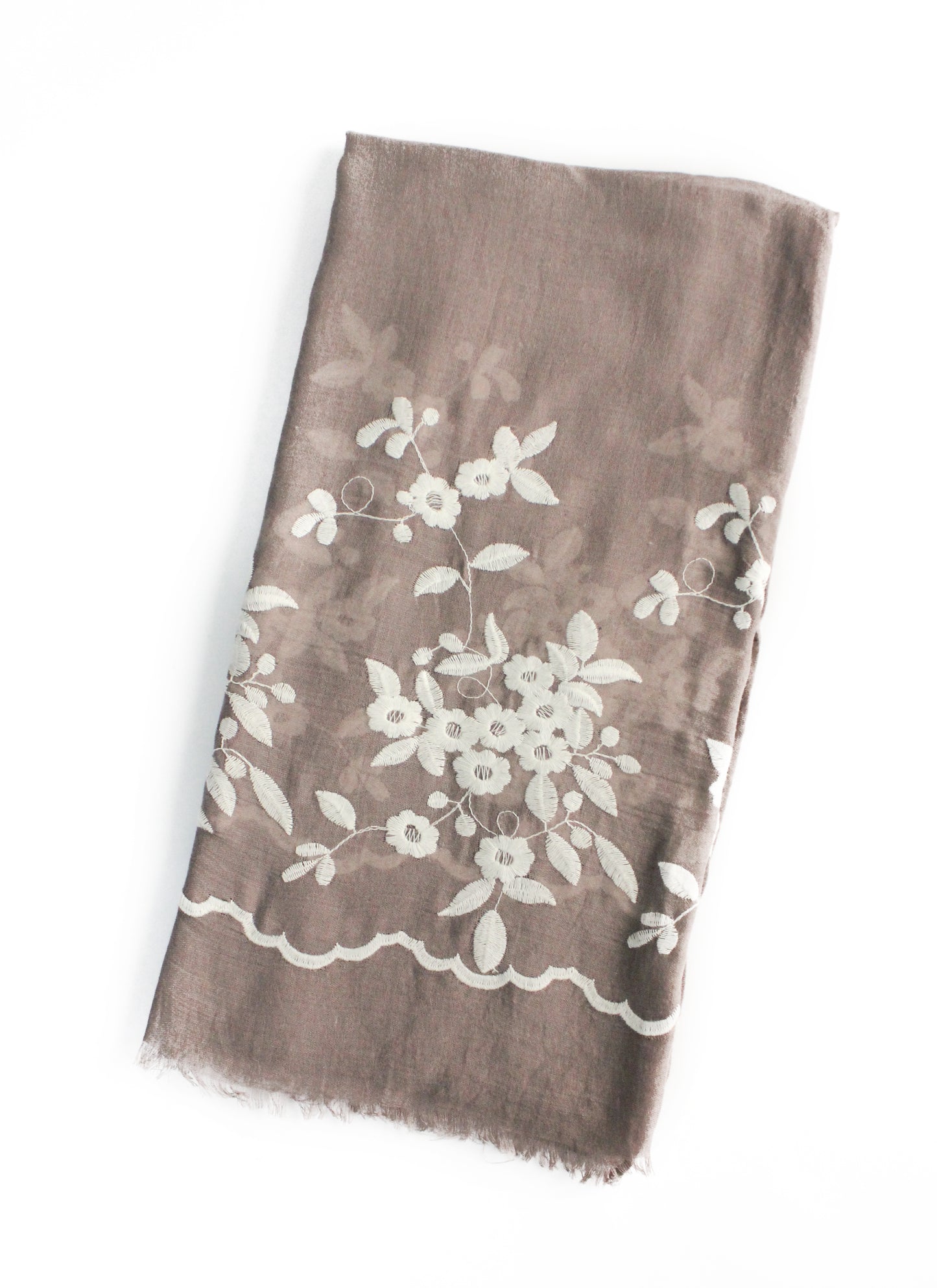 Wildflower Embroidered - Taupe