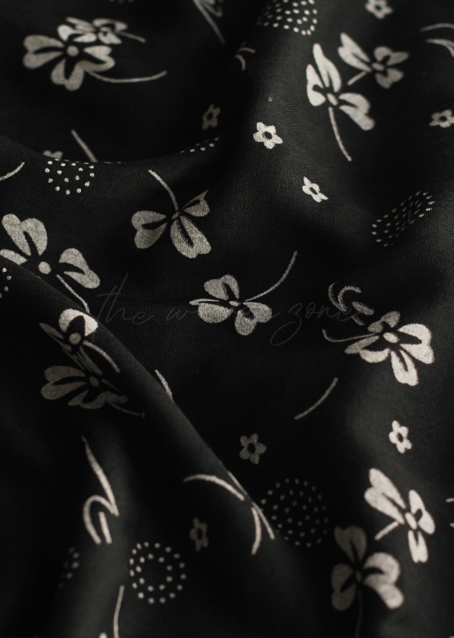 Floral Season -  Black