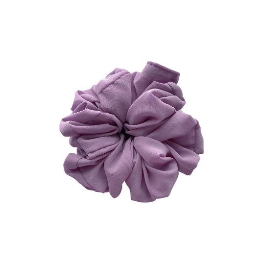 Georgette Volumizing Scrunchie - Dusty Rose