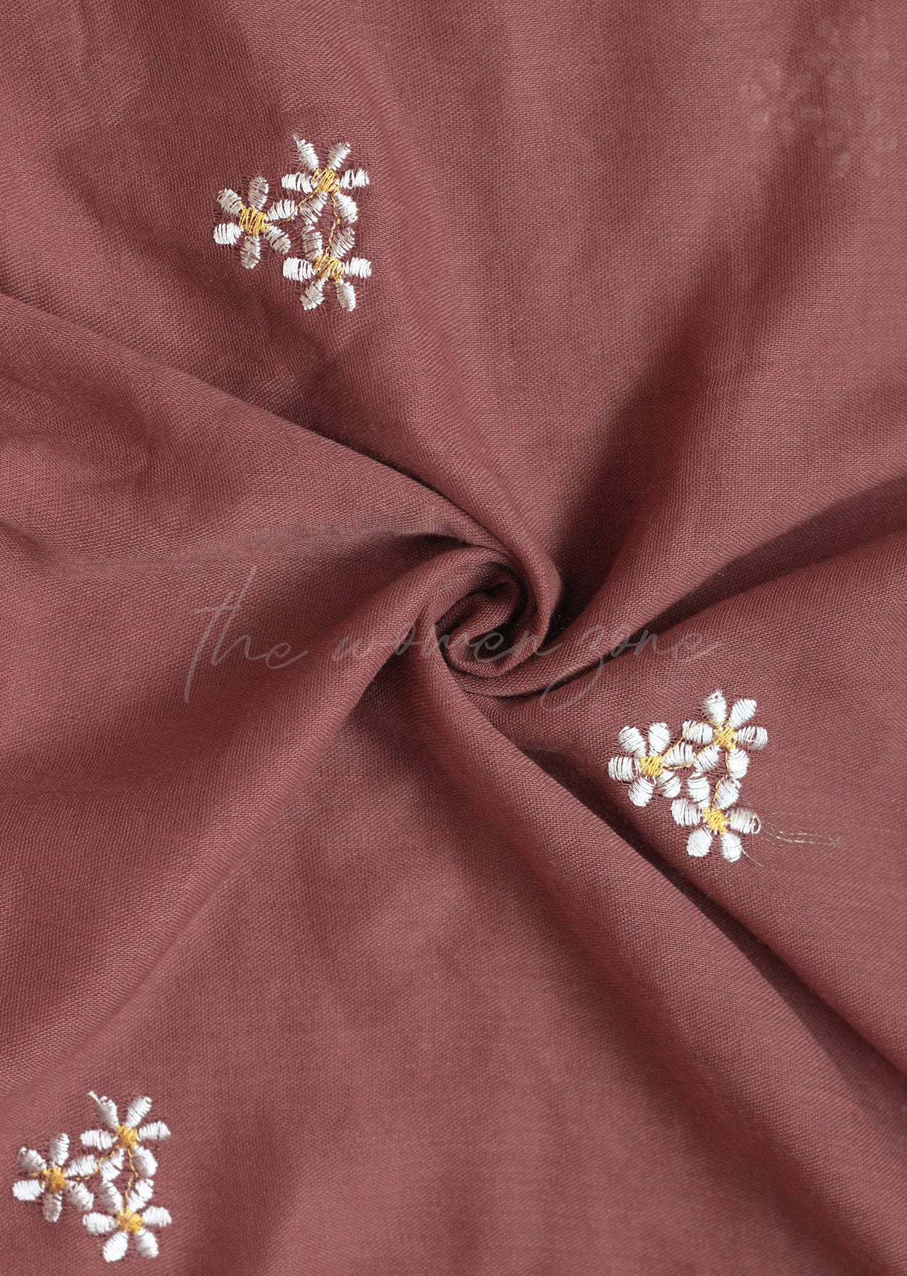 Arwah Embroidered - Rosewood