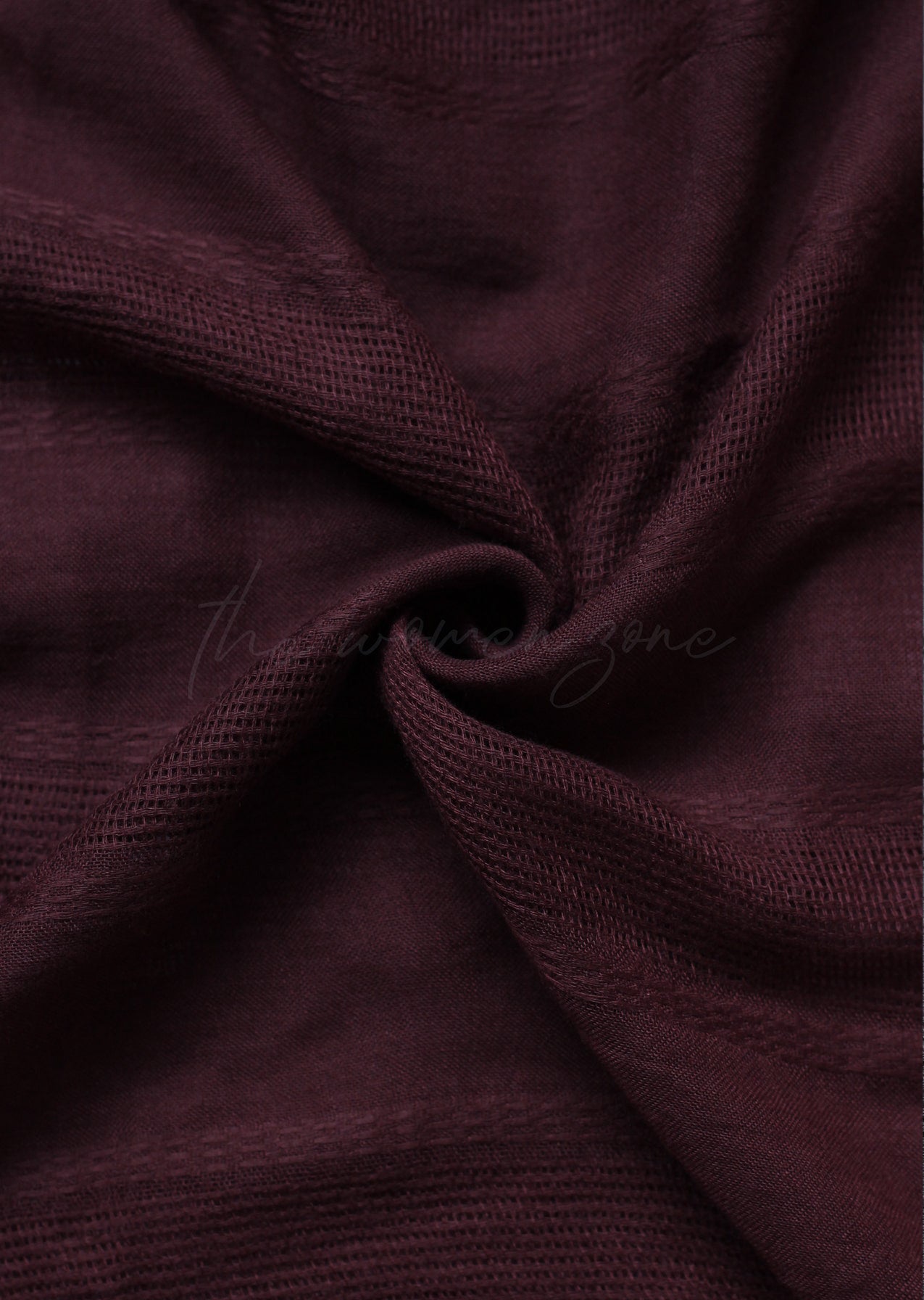 Stripe Away - Dark Maroon