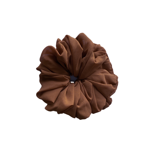 Georgette Volumizing Scrunchie - Hazelnut