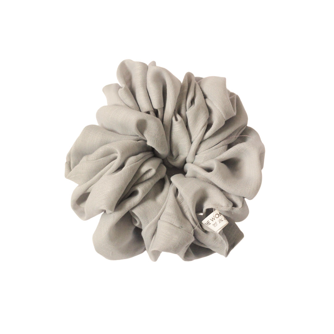 Viscose Volumizing Scrunchie - Porcelain