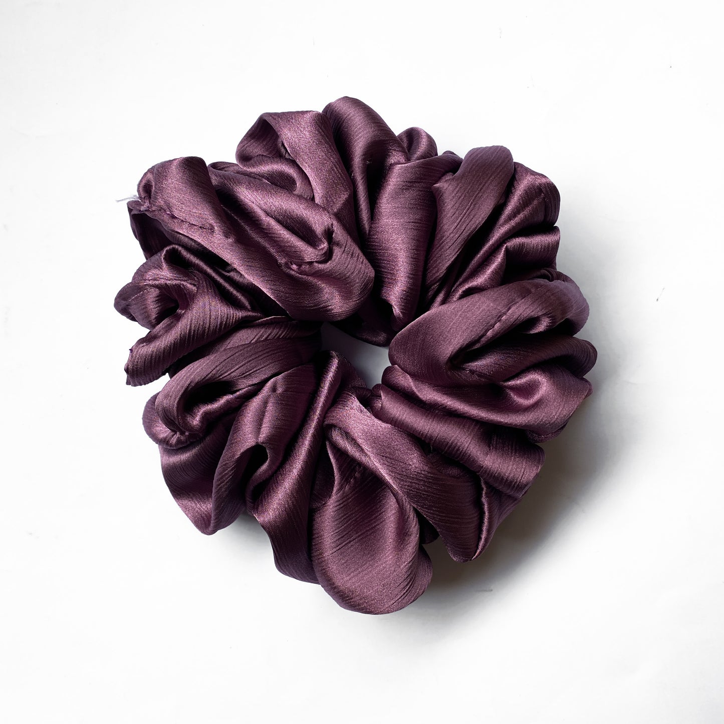 Silk Volumizing Scrunchie - Berry