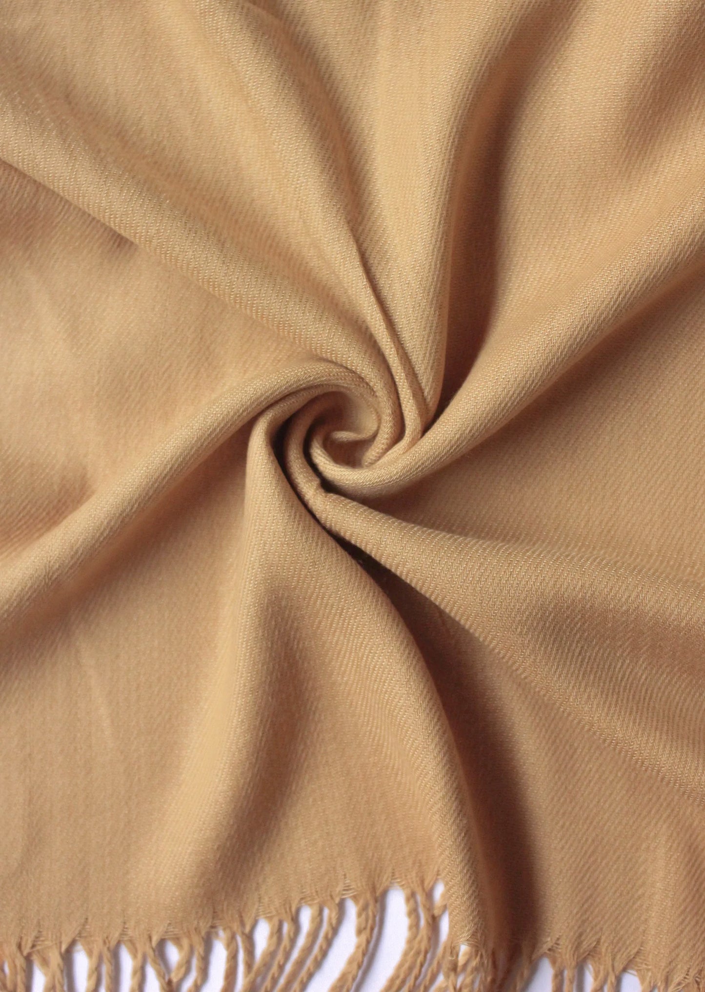 Plain Cashmere Hijab- Beige